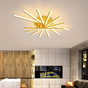 Nordic Minimalist Metal Creativity LED Ceiling Light