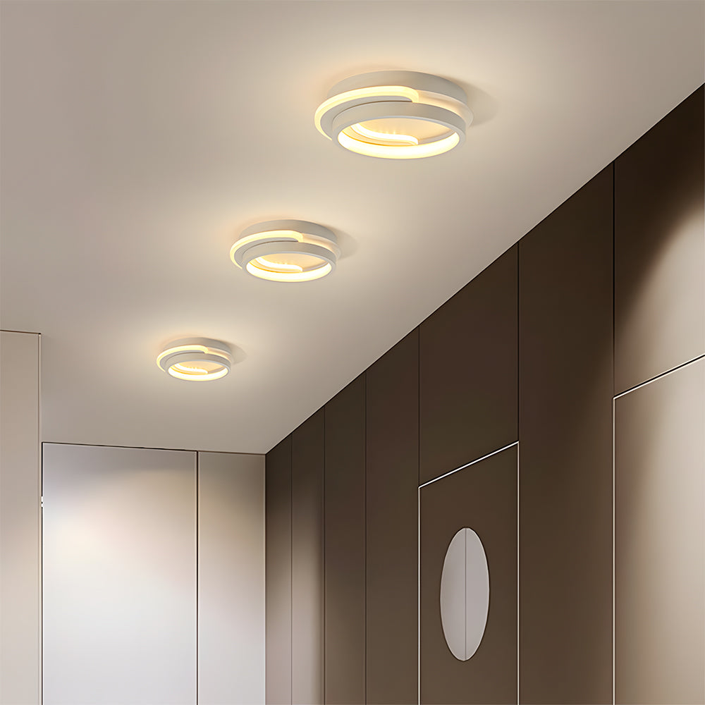 Contemporary Flush Ceiling Lighting for Hallway