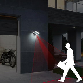 IP65 Modern PIR Outdoor Wall Light Waterproof Garden Wall Lamp