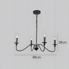 Simple Modern Iron Bedroom Pendant Lights