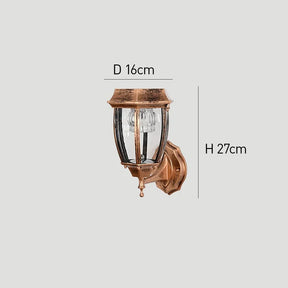 Dusk-to-Dawn Solar Outdoor Wall Lights for Garden Porch Entrance