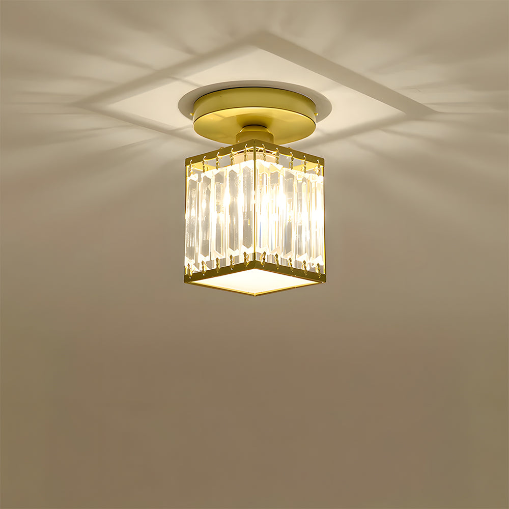 Mini Hallway Crystal Ceiling Lights For Hallway Entryway