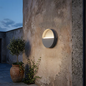 IP65 Aluminium Glass LED Outdoor Garden Wall Lights