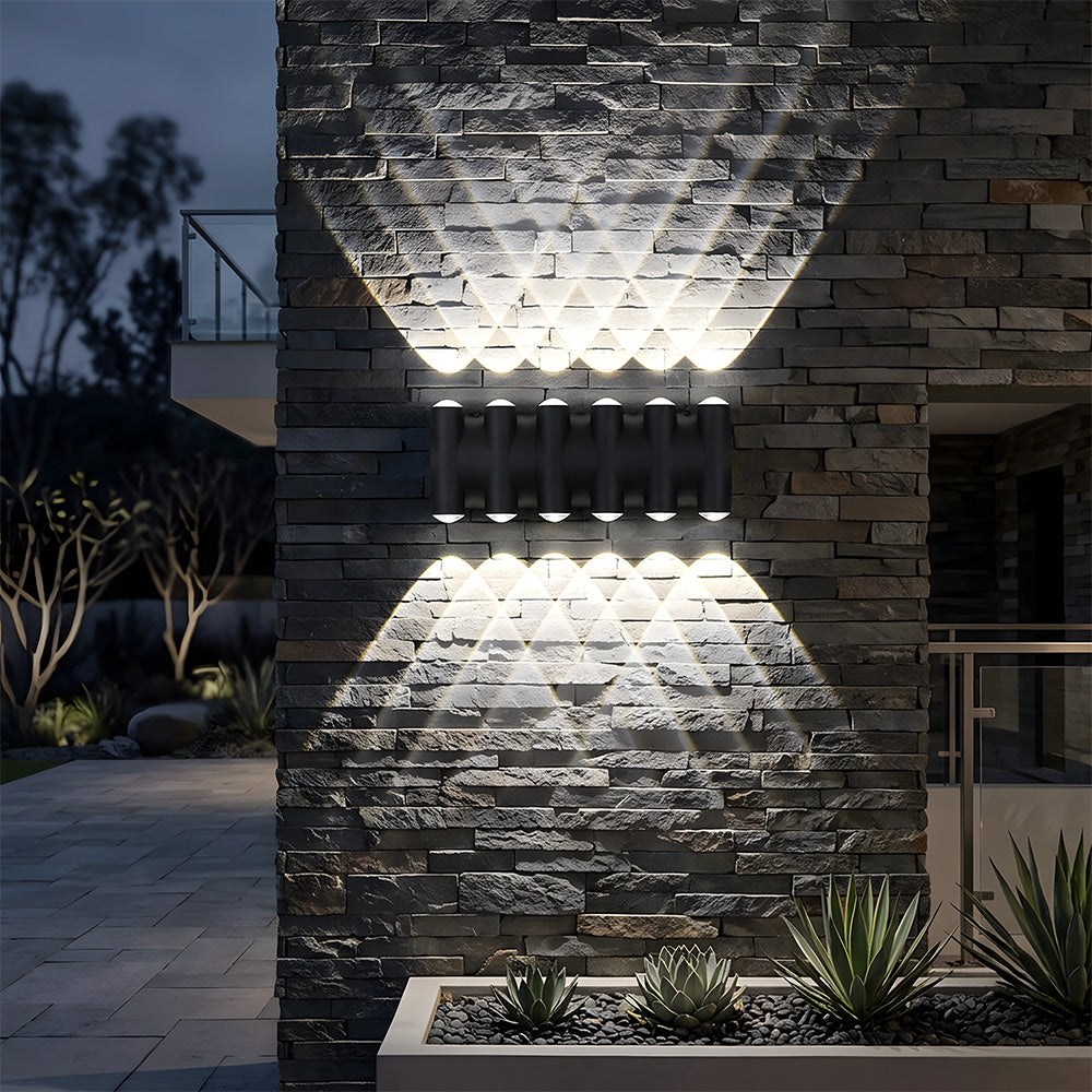 Modern LED Outdoor Wall Lights for Garden Entryway