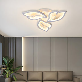 Creative Design Petals White Ceiling Light For Living Room