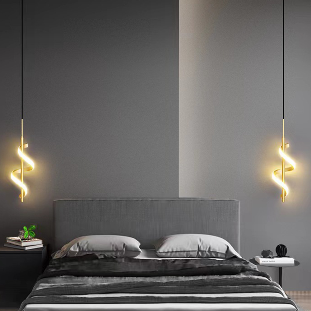 Brass Bedroom Pendant Light