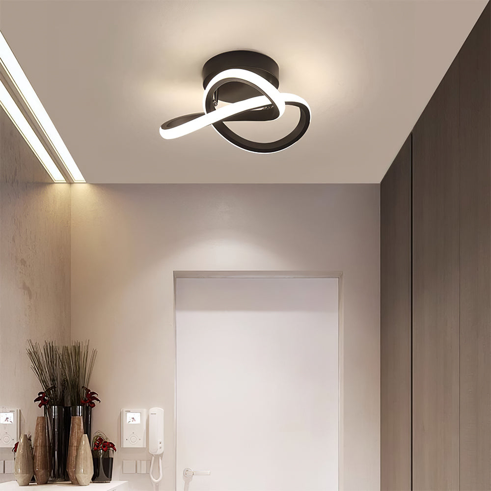 Led lights ceiling fixture for aisle entrance