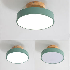 Colorful Semi-flush LED Ceiling Lights