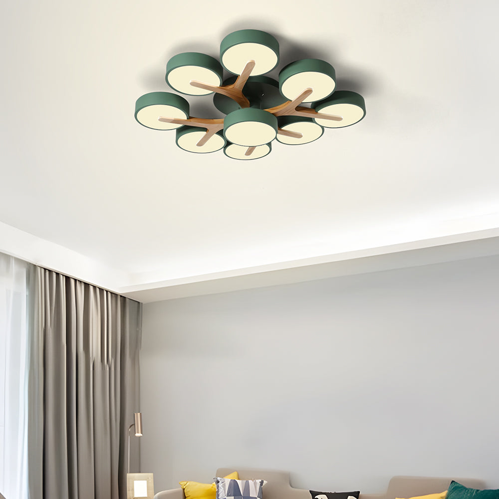 Contemporary Luxurious Acrylic Living Room LED Ceiling Lights