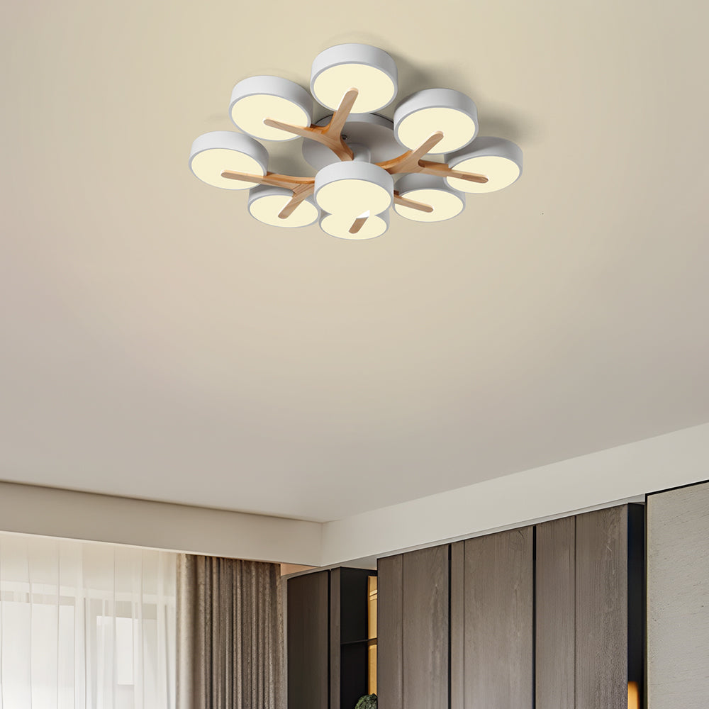 Contemporary Luxurious Acrylic Living Room LED Ceiling Lights