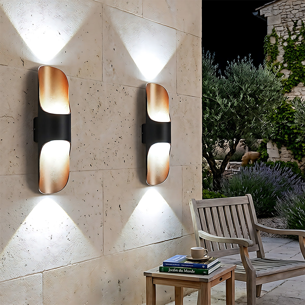 Up and down IP65 Aluminium LED Outdoor Wall Lights for Porch