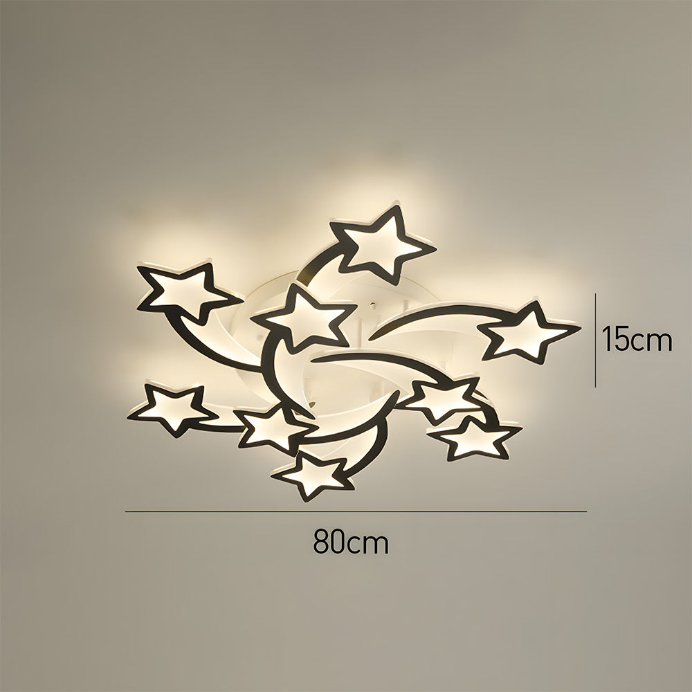 Creative Stars Design Living Room LED Ceiling Lights
