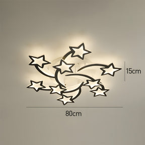 Creative Stars Design Living Room LED Ceiling Lights