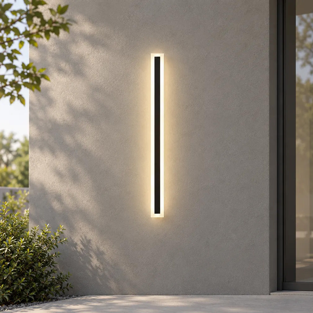 Helios Long Strip IP65 Outdoor Wall Light