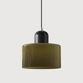 Simple Bauhaus Glass Conservatory Area Pendant Light