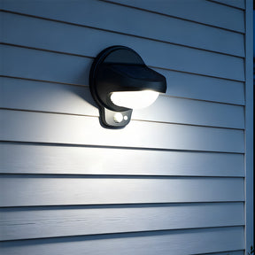 IP65 Waterproof Black Outdoor Solar Wall Lights with Motion Sensor