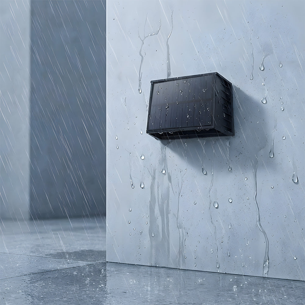 LED Solar Lights for Outdoor Wall, IP65 Waterproof Outdoor Wall Lights