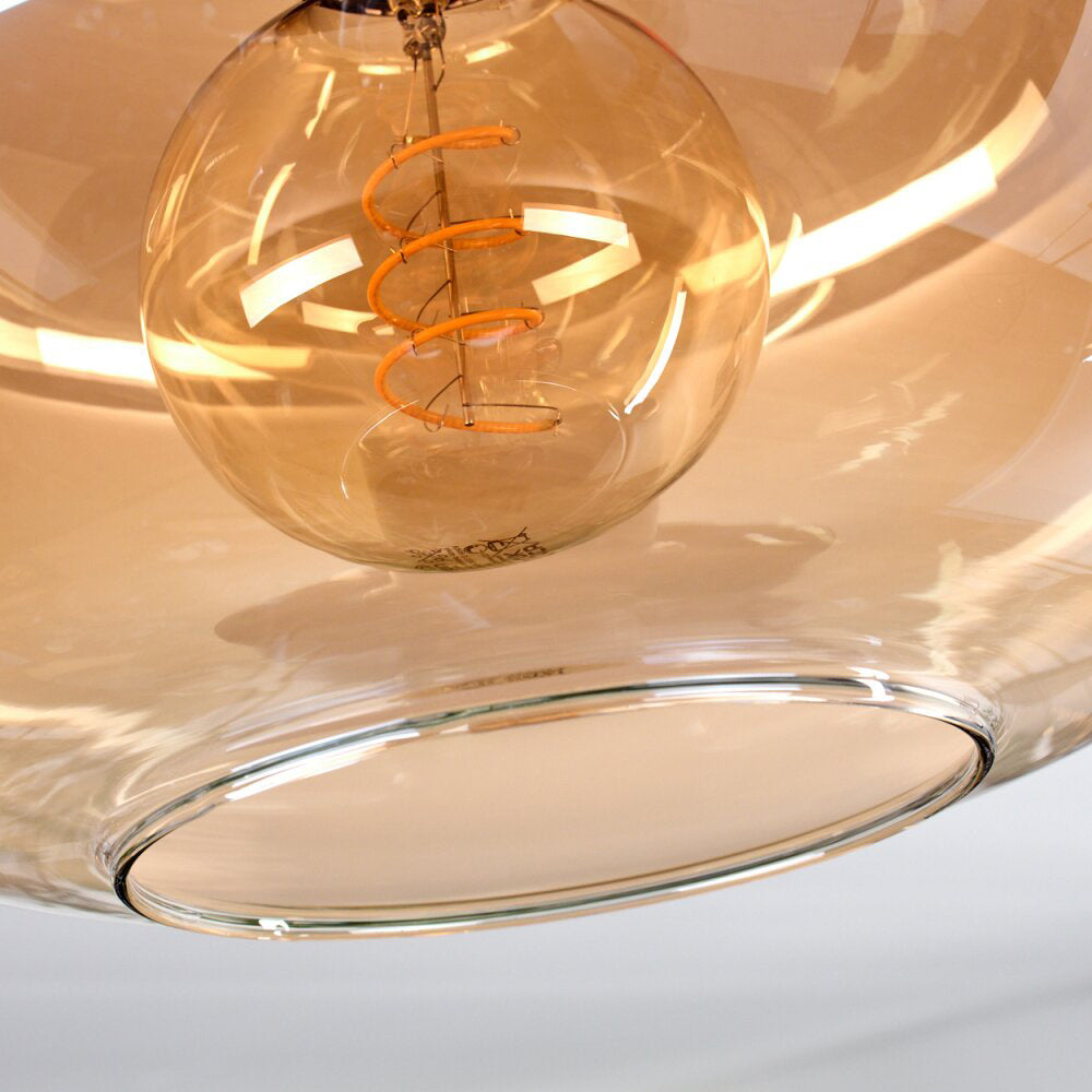 Vintage Glass Ceiling Lights For Living Room