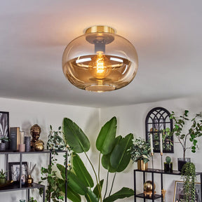 Vintage Glass Ceiling Lights For Living Room