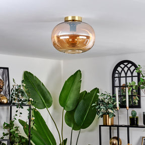 Vintage Glass Ceiling Lights For Living Room