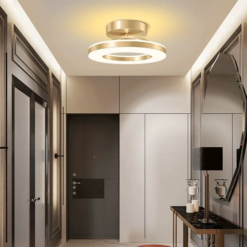 LED Ceiling Lights For Living Room in Gold