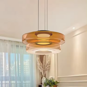 Modern Creative Round Glass Pendant Light