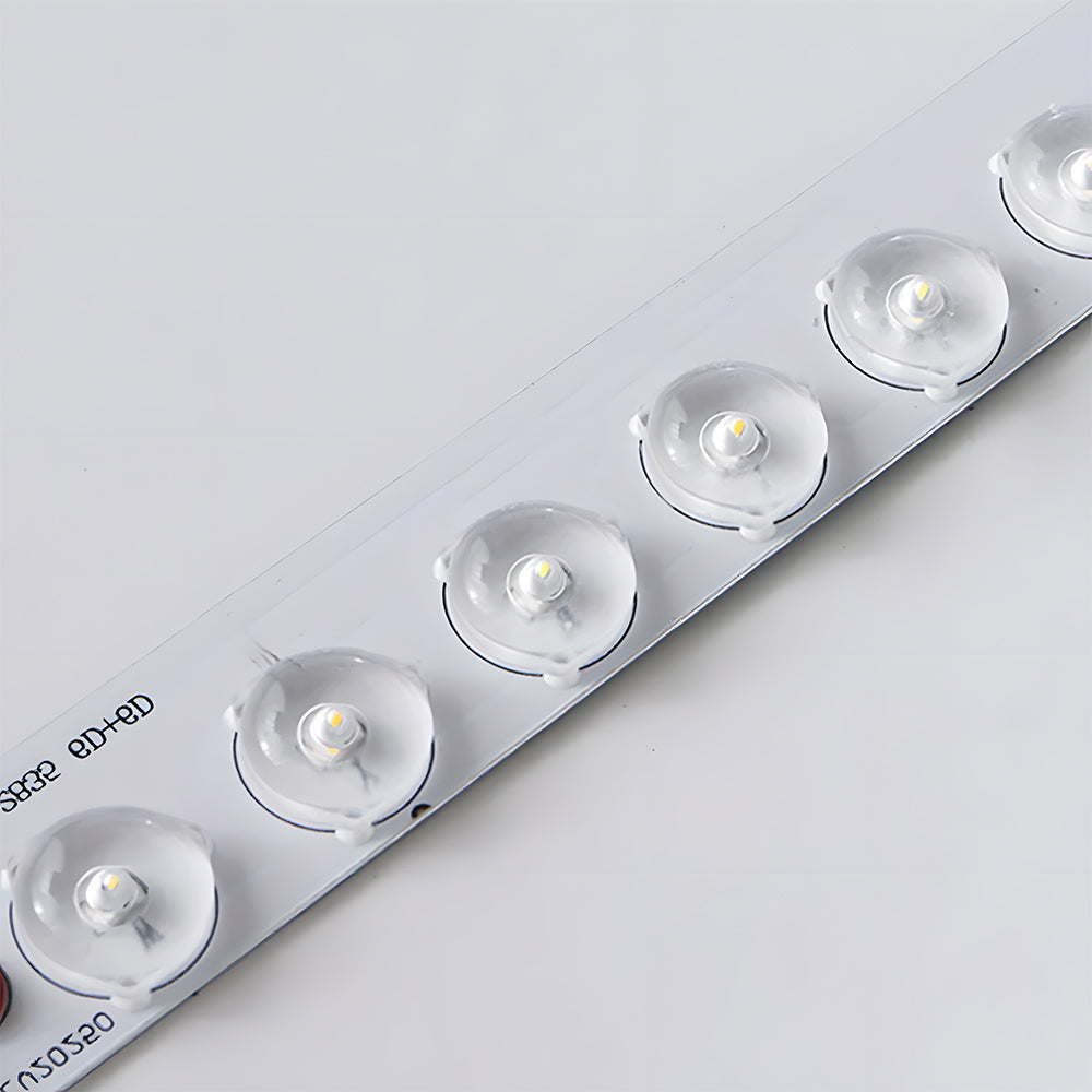 Contemporary Wood LED Flush Ceiling Lights For Bedroom