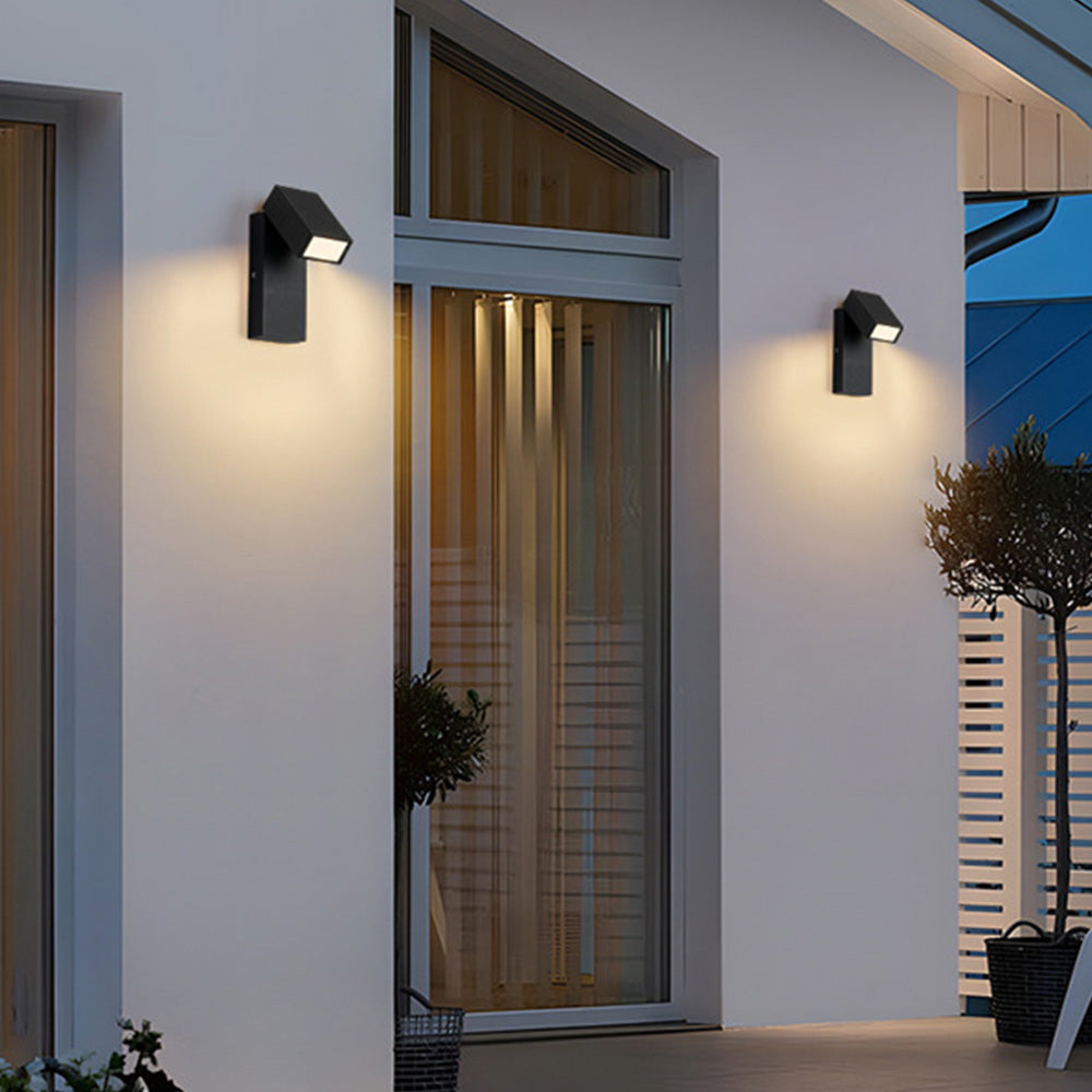 Up and Down LED Outdoor Wall Lights with Motion Sensor for Porch Patio