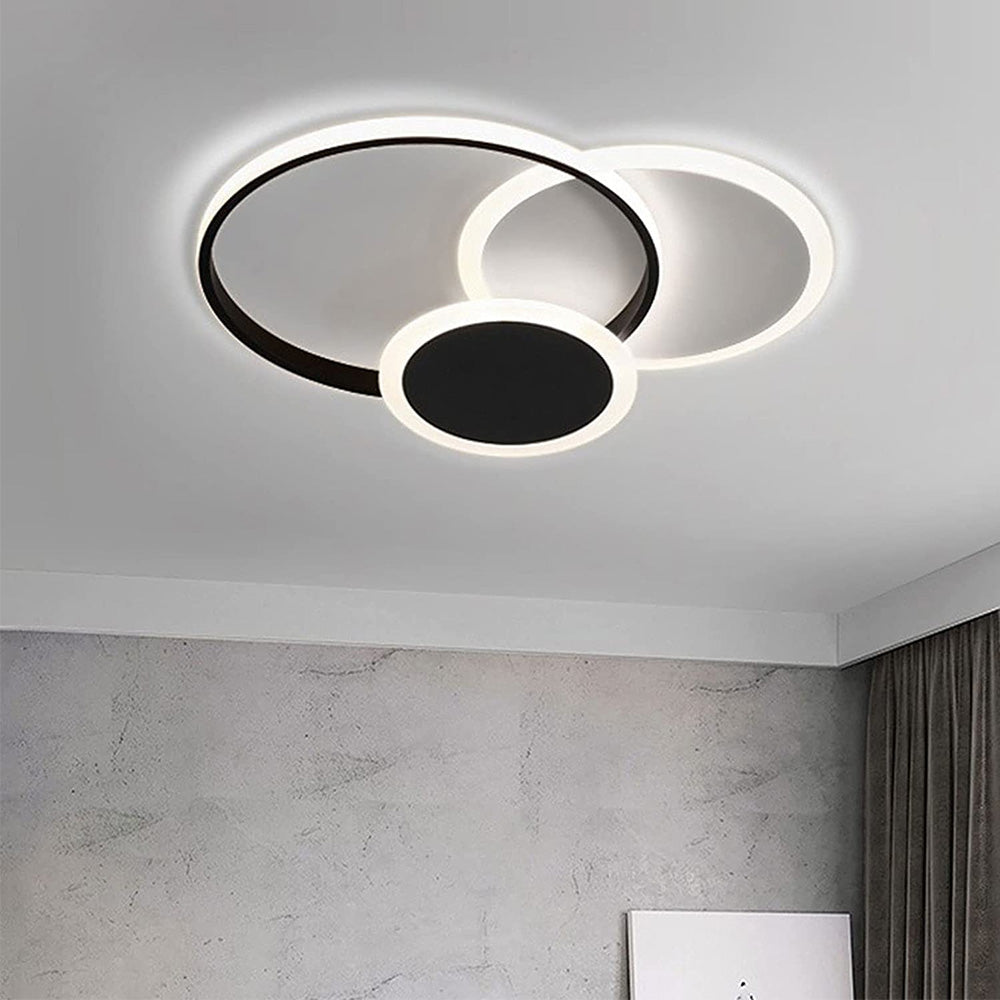 Elegant Acrylic LED Flush Mount Bedroom Ceiling Lamp