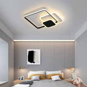 Elegant Acrylic LED Flush Mount Bedroom Ceiling Lamp