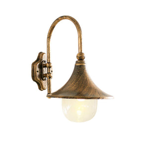 IP54 Vintage Outdoor Black Wall Light