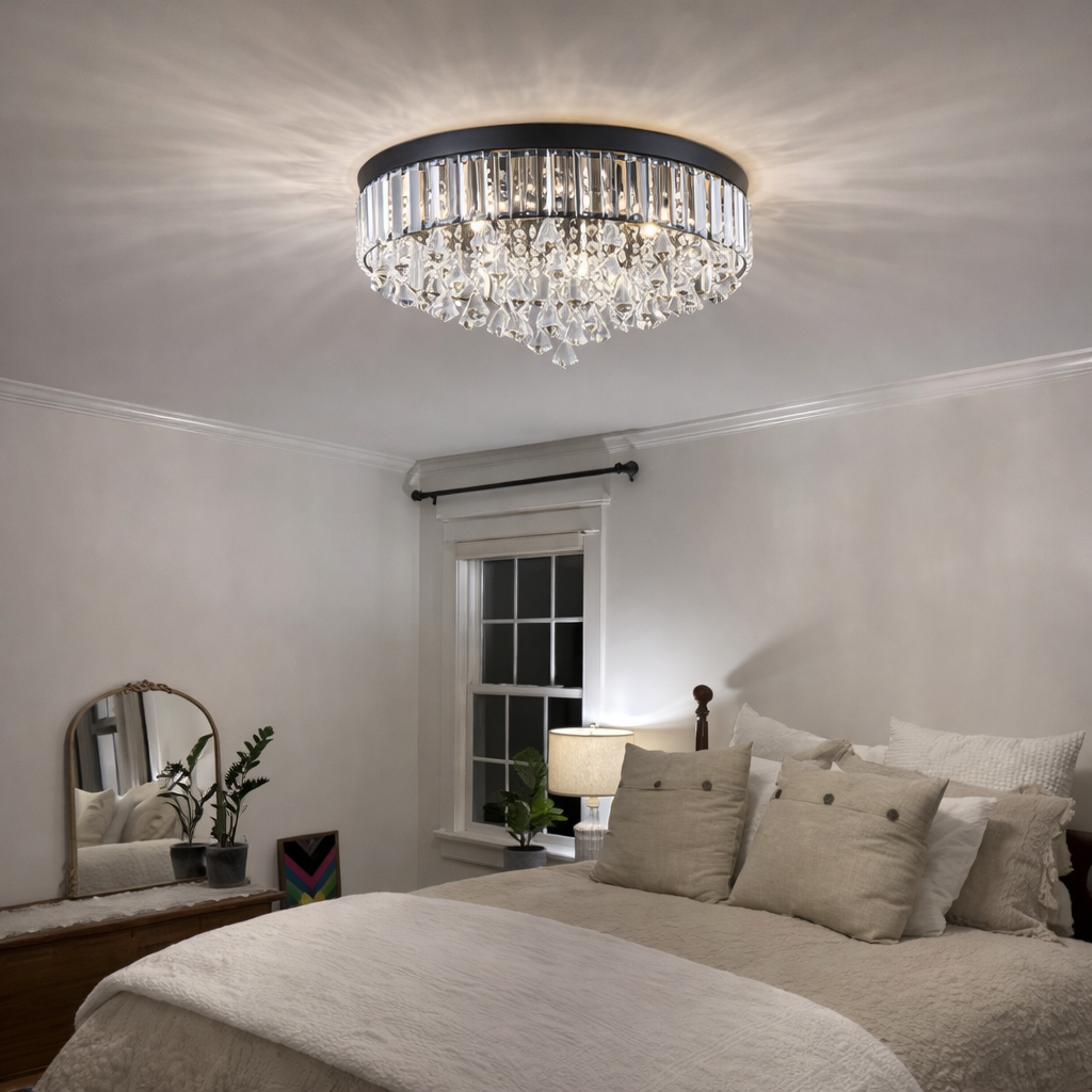 Crystal Ceiling Lights Fixture Living Room, Bedroom, Kitchen