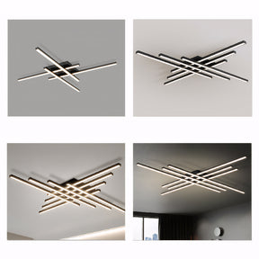 Minimalist Creative Lines LED Bedroom Ceiling Lights