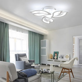 Creative Design Petals White Ceiling Light For Living Room