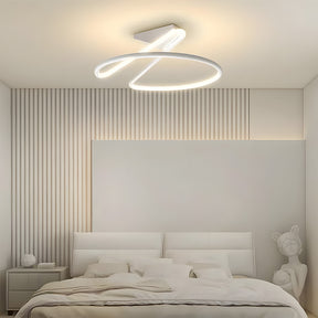 Creative Personality Bedroom Led Semi Flush Ceiling Lights