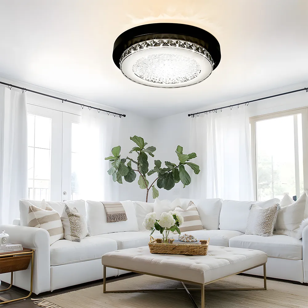 LED Ceiling Lights Flush Crystal Ceiling Lights