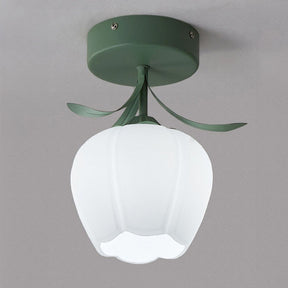 French Tiffany Simple Mini Flower Ceiling Light -Lampsmodern
