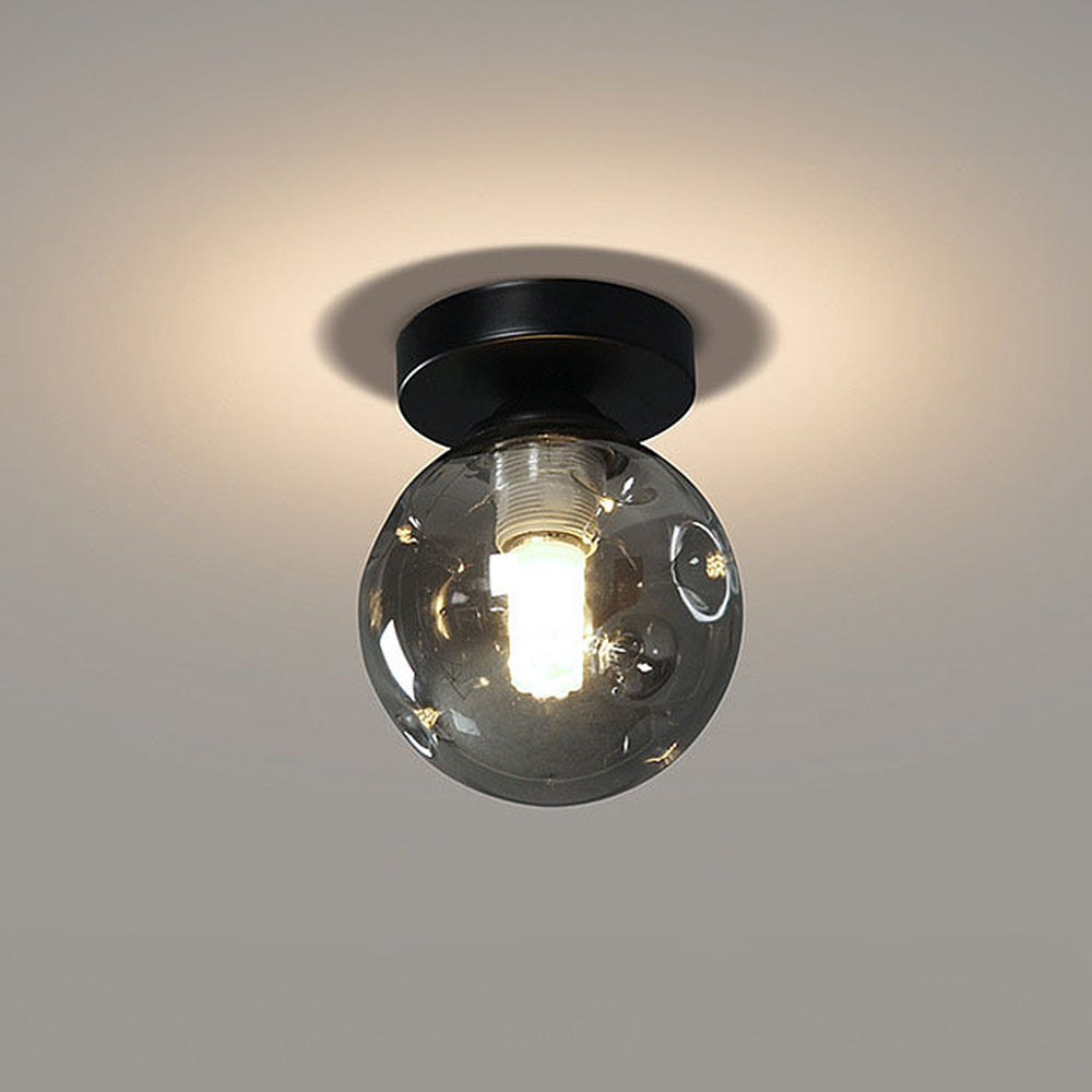 Scandinavian Glass Ball Ceiling Light -Lampsmodern