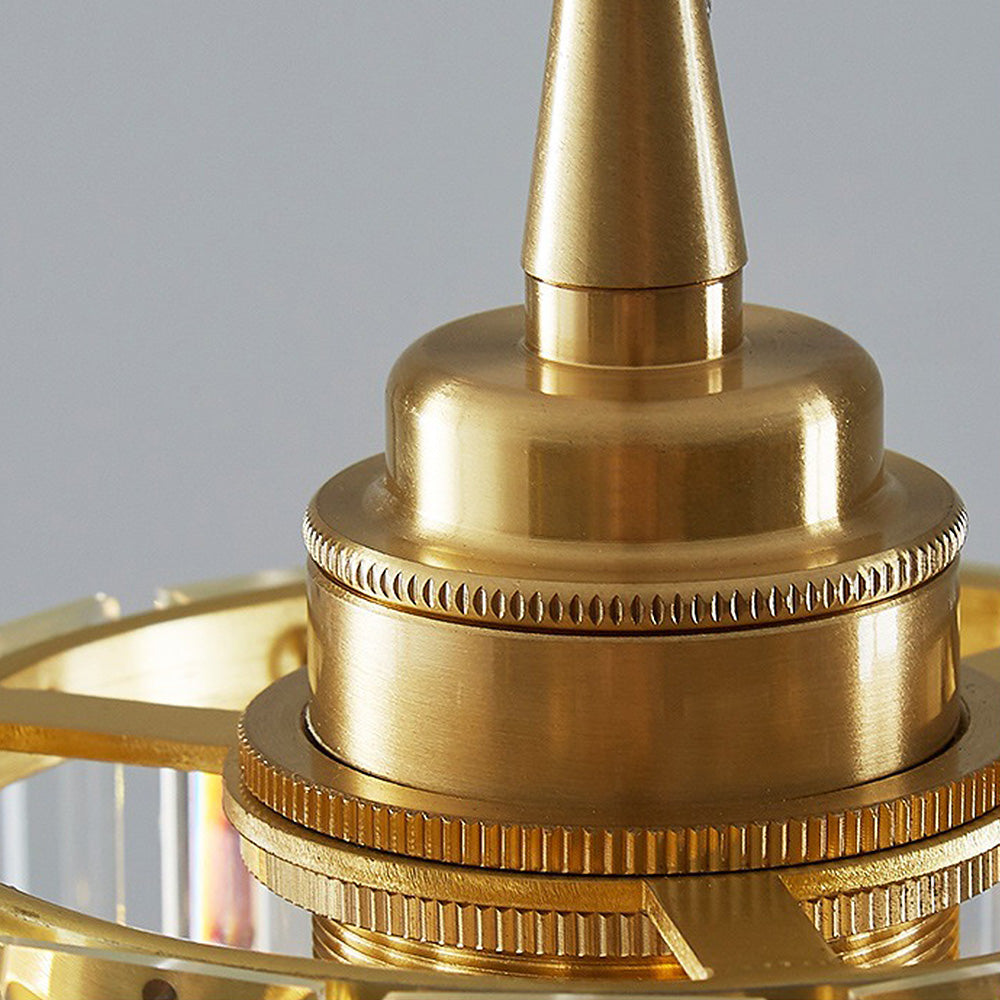 Luxury Elegance Glass Gold Pendant Lighting