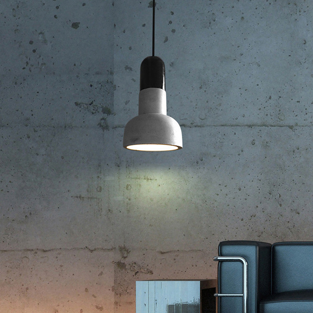 Modern Simple Concrete Stained Pendant Light
