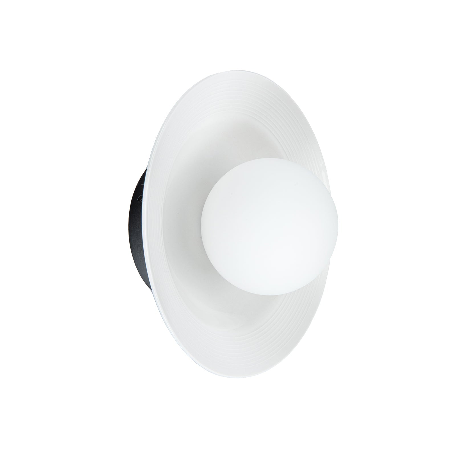 Modern Nordic Dome White Ceramic Wall Light