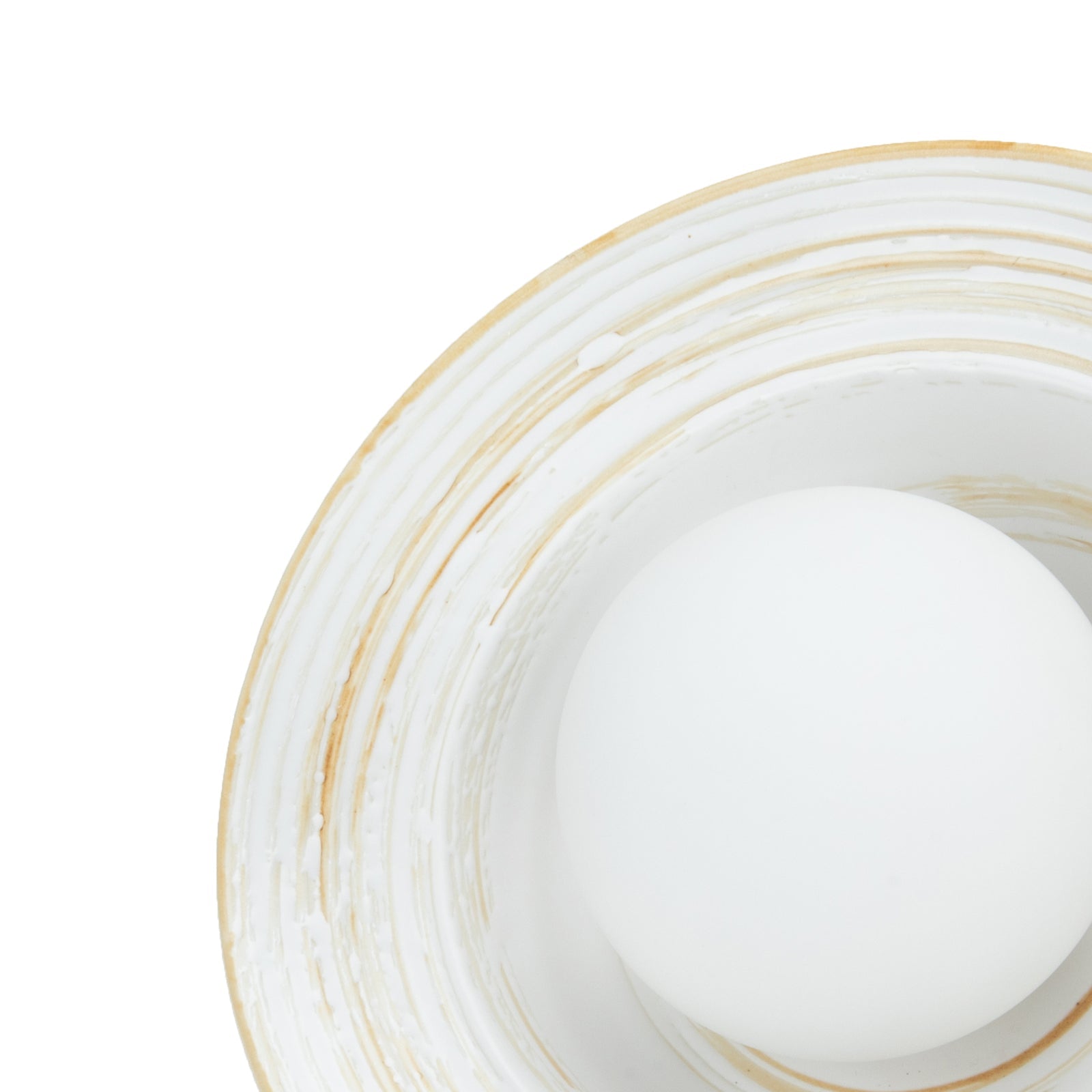 Creative White Hat Milky Ceramic Pendant Lighting