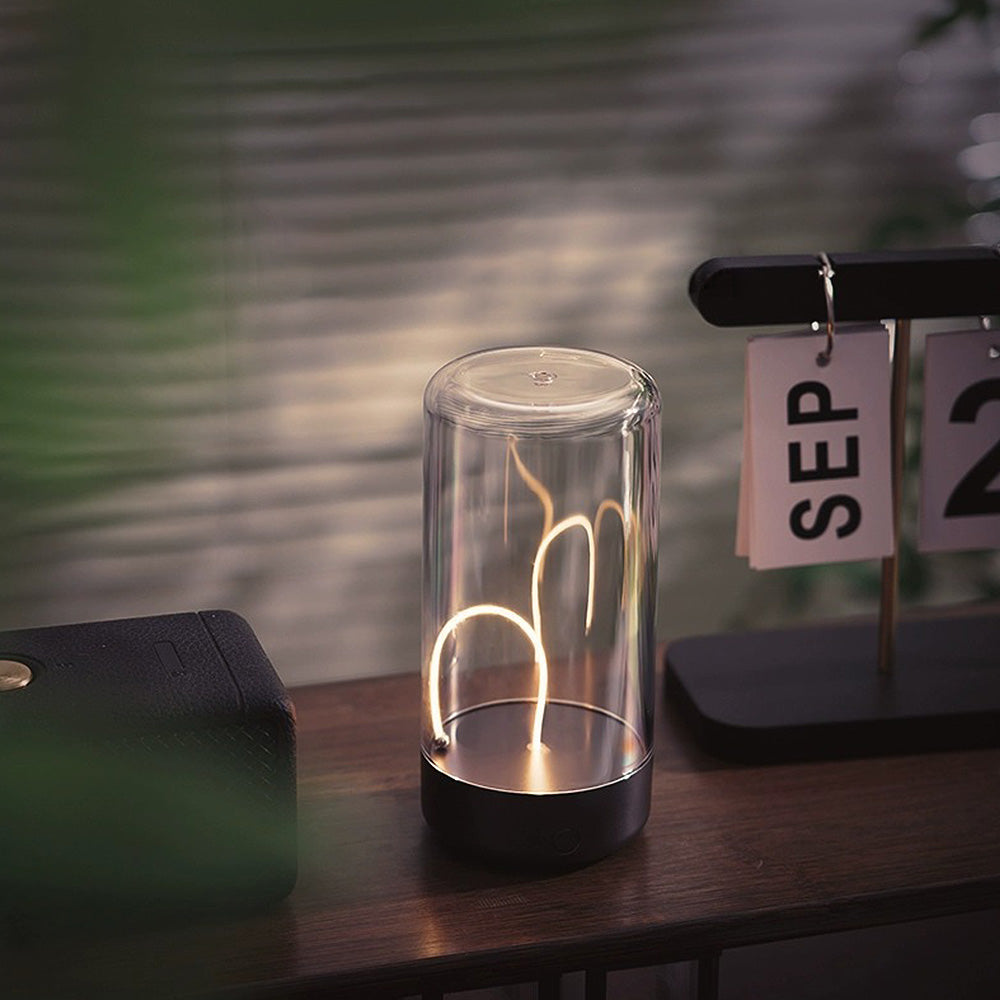 Modern Acrylic Bedroom Mini Table Lamp