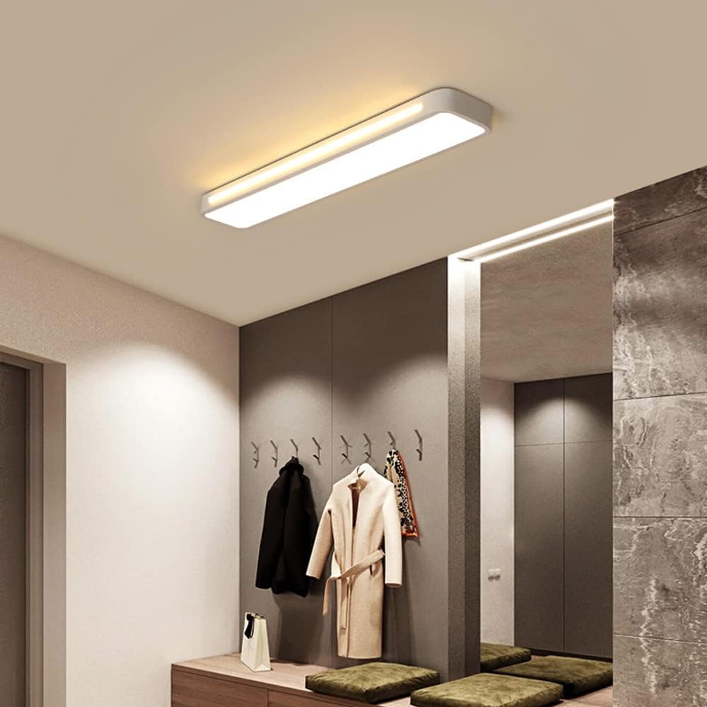 Modern Nordic Minimalist Long LED Ceiling Lighting