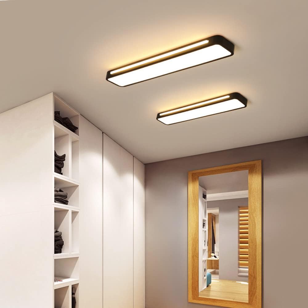 Modern Nordic Minimalist Long LED Ceiling Lighting