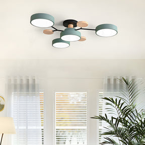 Modern Circular Living Room LED Ceiling Light