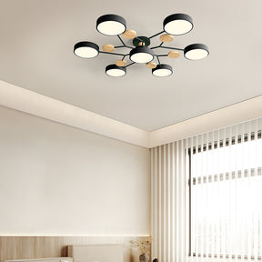 Modern Circular Living Room LED Ceiling Light