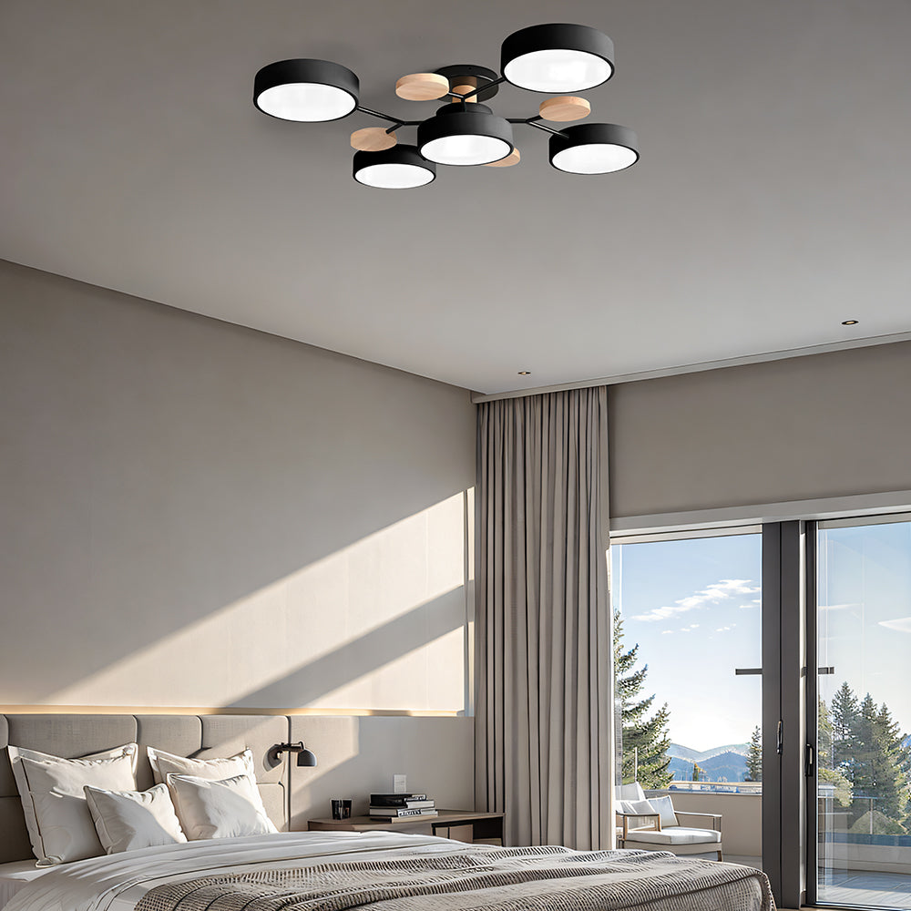 Modern Circular Living Room LED Ceiling Light