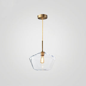 Industrial Glass Living Room Pendant Light