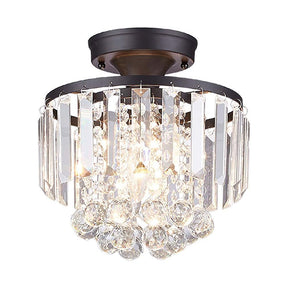 Modern Crystal 1-Light Hallway Ceiling Lights